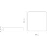 Светильник светодиодный потолочный JAZZWAY PPB SCANDIC-S 72W 3000-6500K GR/W IP20 5037397